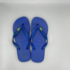 Havaianas Sz 6 Chinelo Brasil Azul
